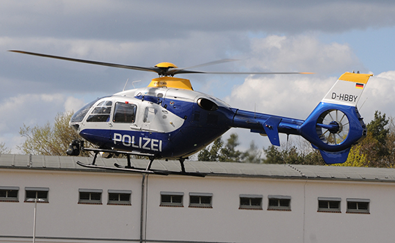 EC 135 beim Start