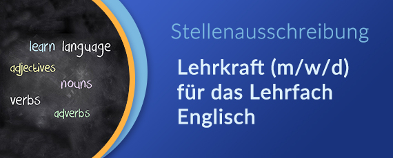 Lehrkraft für das Lehrfach Englisch