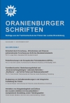 Cover Oranienburger Schriften Nr. 1/2007